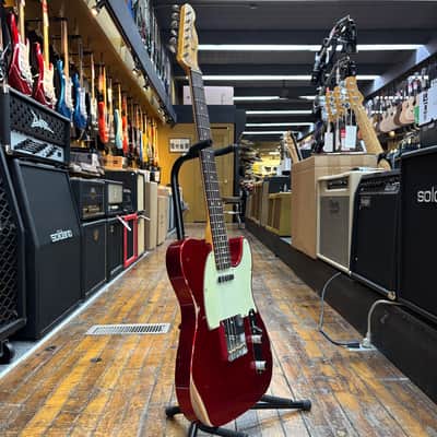 Fender Custom Shop Limited Edition 1961 Telecaster Relic Aged Candy Apple Red w/Hard Case image 5
