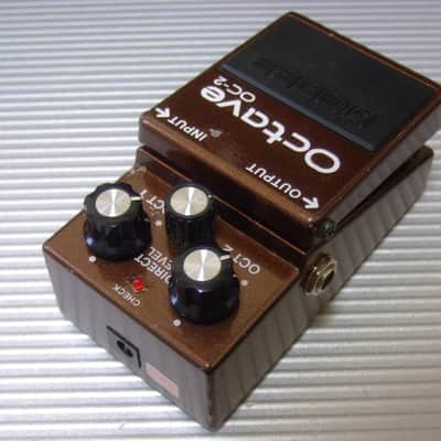 Boss OC-2 Octave (Silver Label) 1997 - 2005 - Brown image 2