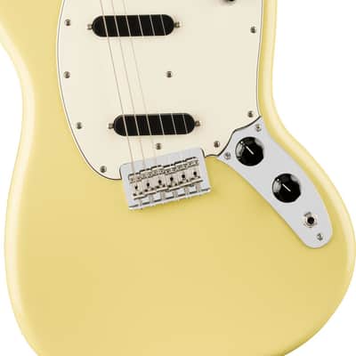 Fender Player II Mustang Electric Guitar, Maple Fingerboard, Hialeah Yellow image 3