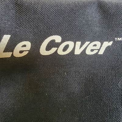 Le Cover canvas combo amp cover 24"x21"x10" - black image 1