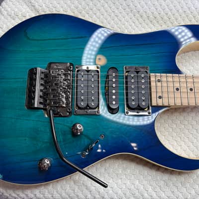 Ibanez RG470AHM Blue Moon Burst BMT Electric Guitar RG 470 RG470 AHM. image 3