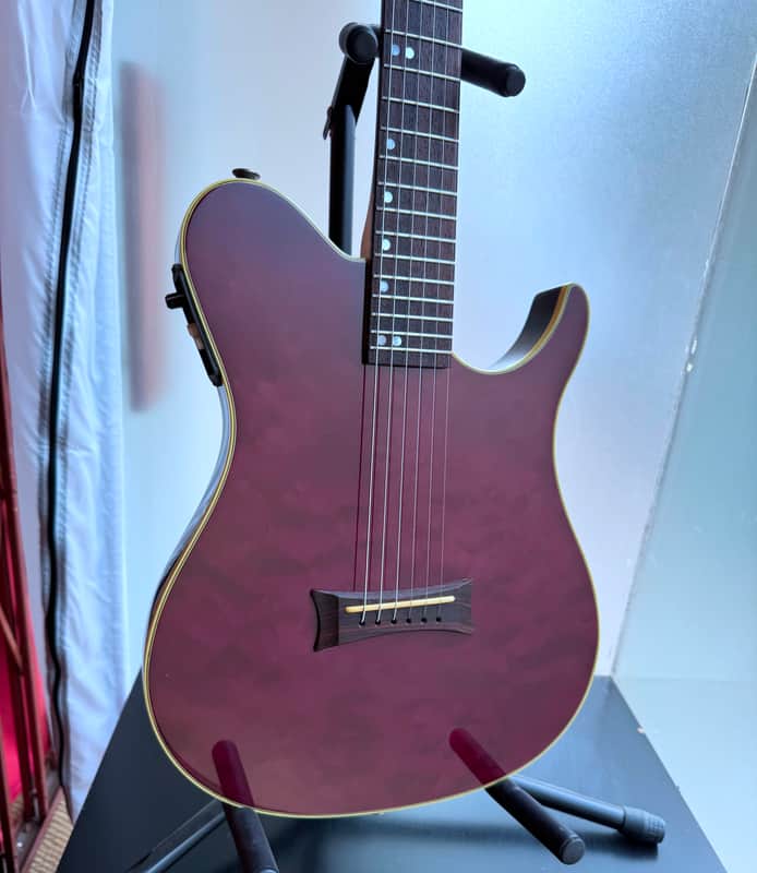 1993 Charvel ATX Piezo Acoustic, Near Mint, Hard Case image 1