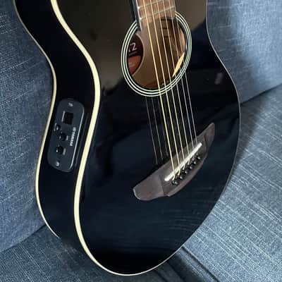 Yamaha APXT2 3/4 Size Acoustic/Electric Cutaway Guitar 2010s - Black image 5
