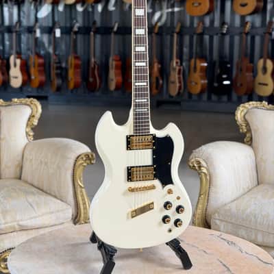 GUILD Polara Kim Thayil Vintage White image 1