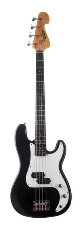 Oscar Schmidt OB25B-A 3/4 Size Bass Guitar. Black image 1