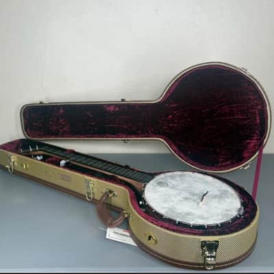 Open-Back 5-String Banjo, With New Case, And Polished Finish image 1
