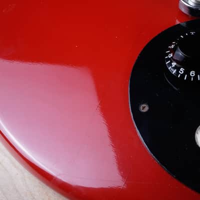 Gibson Melody Maker 1985 Cardinal Red Vintage w/ Bag image 8