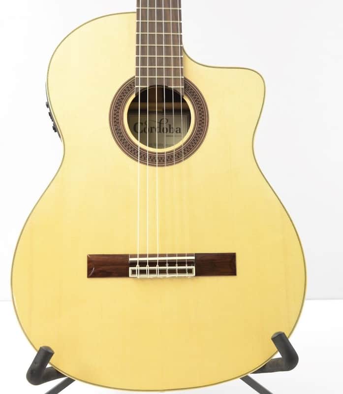 Cordoba GK Studio Negra Acoustic-Electric Nylon String Classical Guitar image 1
