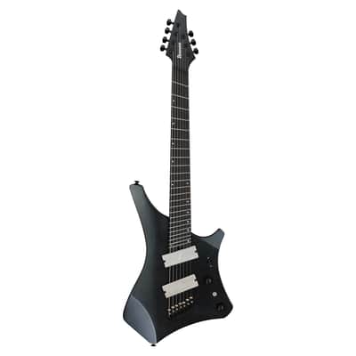 Used Ibanez A527 Alpha Series 7-String Electric Guitar w/ Bag - Iron Pewter image 2