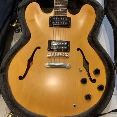 Gibson ES-333 (Exposed Coil) 2004 Rare Quilt Top Natural MINT UNPLAYED image 2