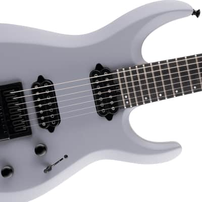 Jackson Pro Series Dinky DK Modern EverTune 7 Ebony FB Primer Gray image 4