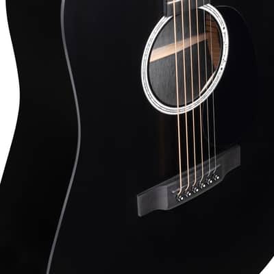 New Martin DX Johnny Cash in Jett Black, Comes with Soft Case and Free Shipping! image 1