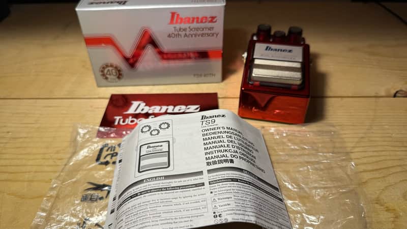 Ibanez Limited Edition 40th Anniversary TS9 | Reverb