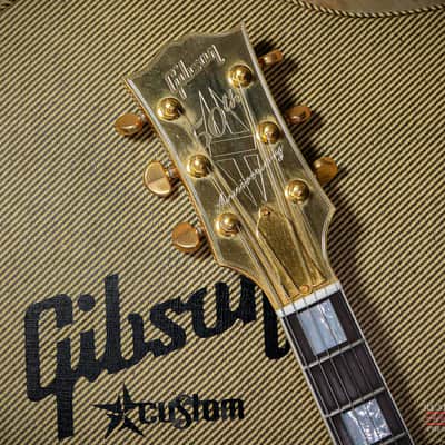 2007 Gibson Custom Shop 50th Anniversary ’57 Les Paul Custom “Gold” image 5