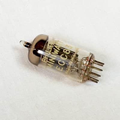 Pair of Philips Miniwatt ECC83 / 12AX7 Preamp Tubes – Made in Holland – Tests Strong image 2