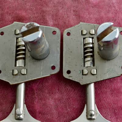 Vintage 1960's Fender P-bass Jazz Bass Tuner Set Complete! Pre-CBS Precision 1964 image 11