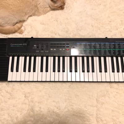 Radio Shack Concertmate 670 Keyboard Synth Black image 1