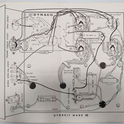 DYNACO Dynakit MARK III MK III Vacuum Tube Amplifier Original Assembly Manual image 4