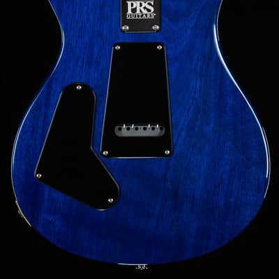 PRS CE 24 Willcutt Exclusive Run Faded Gray Black Blue Burst w/ Blue Back (073) image 4