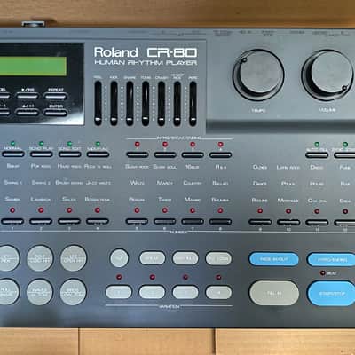 Roland CR-80 in original box with psu and manual image 5