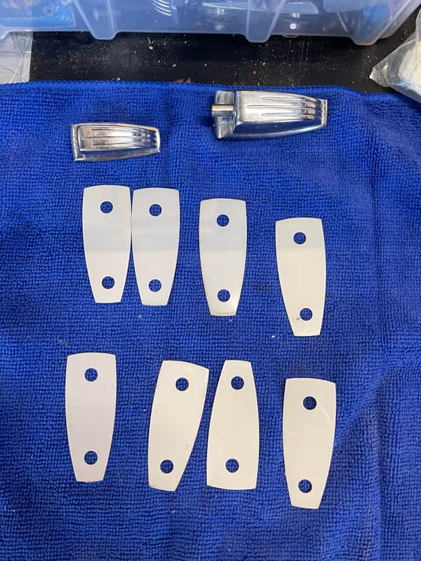 Ludwig Vistalite Large classic lug Gasket set (8) imagen 1