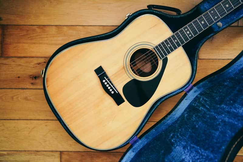 Yamaha FG-350W Jumbo Dreadnought Natural | Reverb