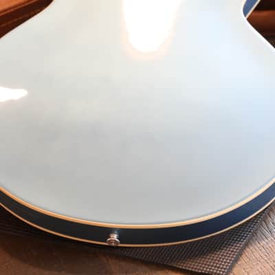 Unplayed! 2024 Gibson ES-335 Block Semi-Hollow Electric Guitar Pelham Blue image 16