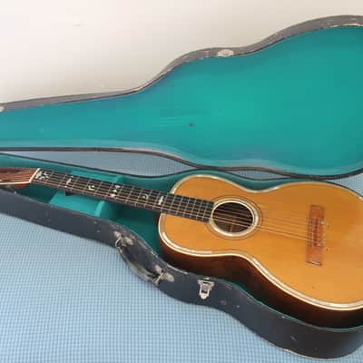 Vintage 1900s Lyon & Healy Parlor Guitar Finest Woods & Craftsmanship Moon Sun & Stars Inlay Ladder Braced Ditson Supertone Regal Lakeside image 24