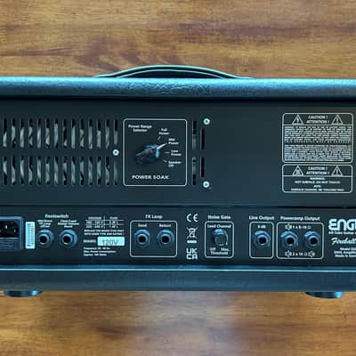 Engl Fireball 25 Type E633 2-Channel 25-Watt Guitar Amp Head 2019 - Present - Black image 2
