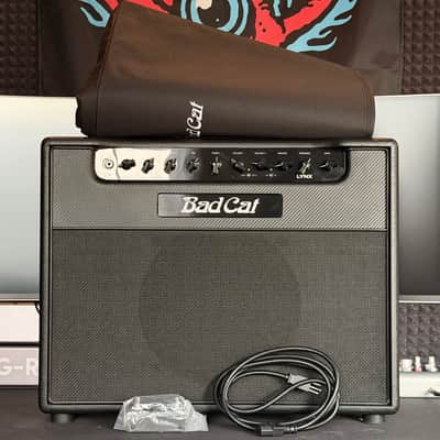 Bad Cat Lynx 2-Channel 50-Watt 1x12" Guitar Combo 2023 - Present - Black image 1