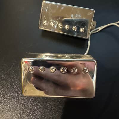 Gibson 61 lead and rhythm humbucker set 2026 - Chrome image 1