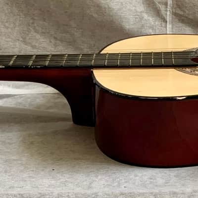 CRESCENT Acoustic Classical Guitar 100% Handmade 38” Fair Condition image 4