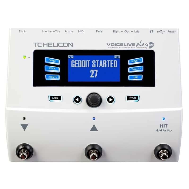 配信機器・PA機器・レコーディング機器 TC HELICON VOICELIVE Play TC-Helicon VoiceLive Play Acoustic Guitar and Vocal Effects