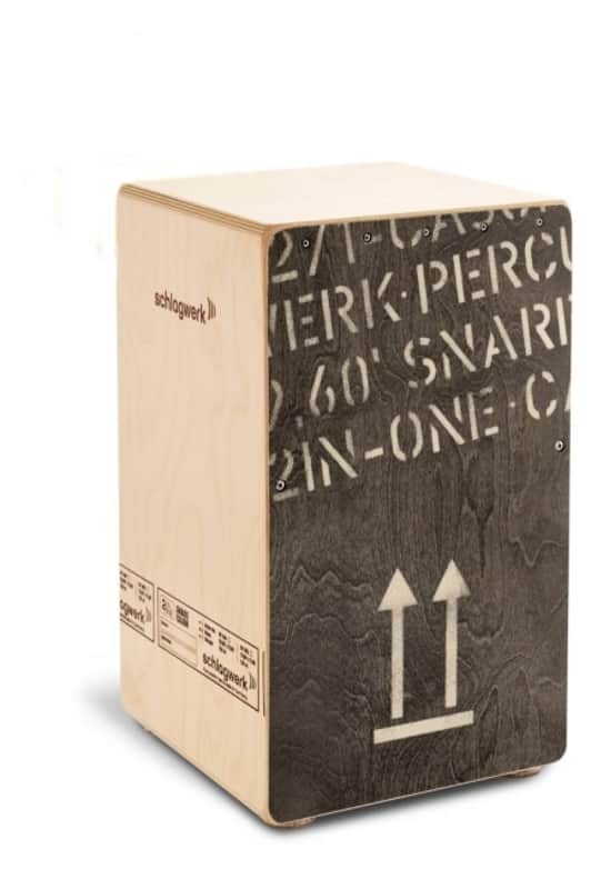 Schlagwerk CP-404 BLK 2inOne Cajon Black image 1