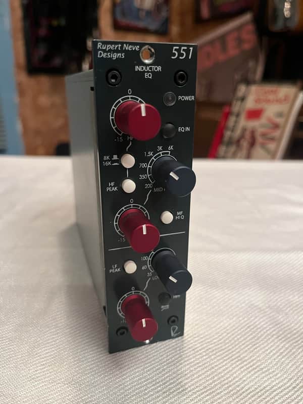 Rupert Neve Designs 551 500 Series Inductor EQ Module 2014 - Present - Shelford Blue image 1