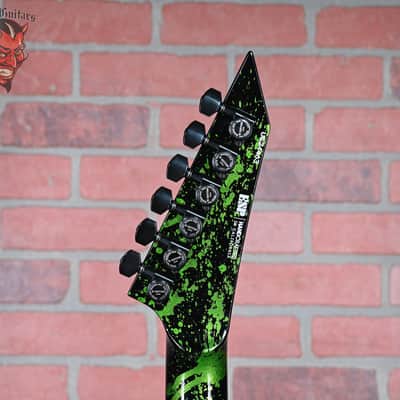 ESP USA Custom Shop M-II NTB Alien Blood Splatter 2024 w/OHSC image 10