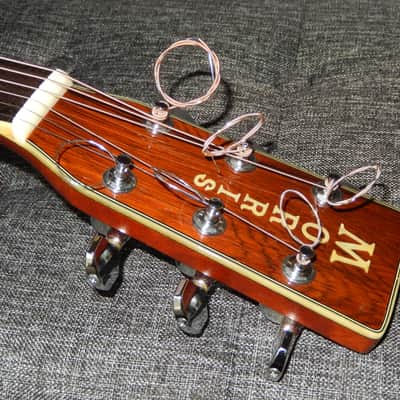 MADE IN JAPAN 1979 - MORRIS W40 - TERRIFIC - MARTIN D41 STYLE - ACOUSTIC GUITAR image 7