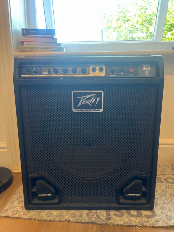 Peavey MAX 115 60-Watt 1x15" Bass Combo 2000s - Black image 1