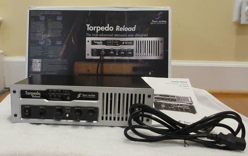 Two Notes Torpedo Reload Advanced Attenuator 2010s - White/Black image 1