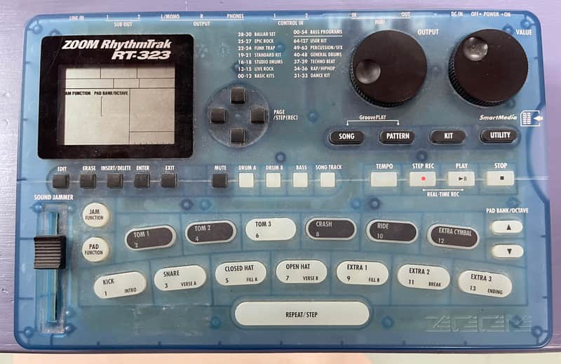Zoom RhythmTrak RT-223 2010s - Black image 1