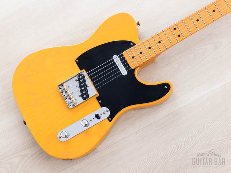 1993 Fender American Vintage '52 Telecaster Butterscotch, Near-Mint w/ Tweed Case image 1