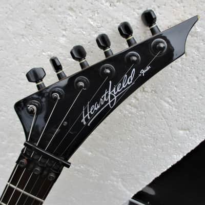 Fender Heartfield Talon Guitar, 1991, Japan,  Strat Style, Floyd Rose, Fresh Setup, Fender Gig Bag image 2