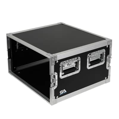 Seismic Audio - SA-PTR-6U - 6 Space Pro Audio DJ Road Rack Case - Pro Tour Grade image 4