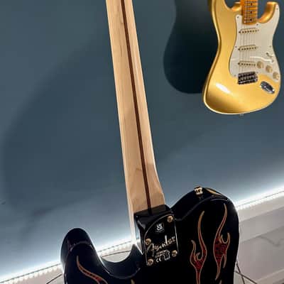 Fender James Burton Artist Series Signature Telecaster 2007 - Present - Red Paisley Flames image 15