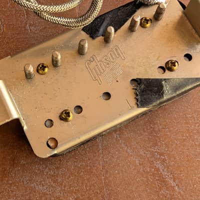 Gibson Humbucker Guitar Pickup Black 8.66K Ohms Full Braded Lead image 6