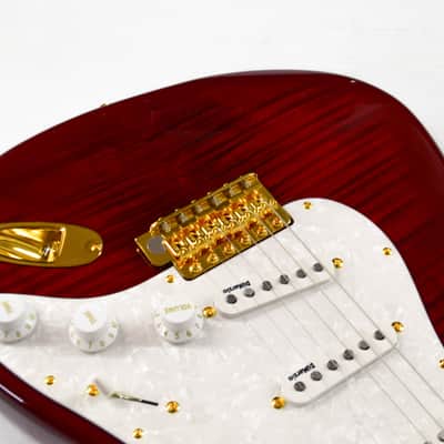 Fender STR RK Richie Kotzen Signature Stratocaster MIJ - See Thru Red image 5