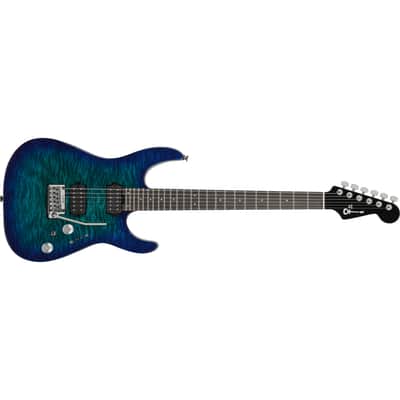 Charvel Pro-Mod Plus DK24 HH - touche en ébène, Chlorine Burst image 1