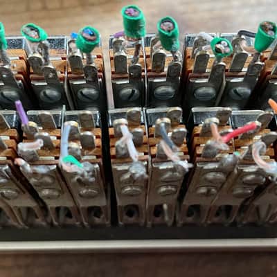 Mosses & Mitchell 96. pt. TT patchbay mid 90s - NICKEL/ BLACK image 3