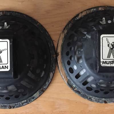 1977 Eminence A10-GHD alnico speaker (pair) from Music Man combo image 2
