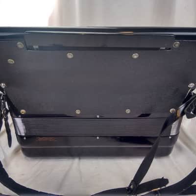 2859 - Black Excelsior Excelsiola Piano Accordion LMH 41 120 image 4